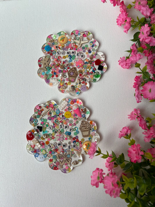 I SPY Resin Coasters