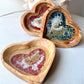 Olive Wood Heart Jewelry Dish